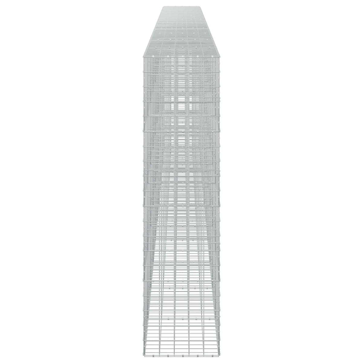Γκαμπιόν με σύρμα 3,5 mm και πλέγμα 10x10 cm 1050x50x200 εκ - Pakobazaar