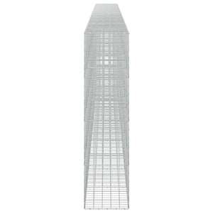 Γκαμπιόν με σύρμα 3,5 mm και πλέγμα 10x10 cm 1050x50x200 εκ - Pakobazaar
