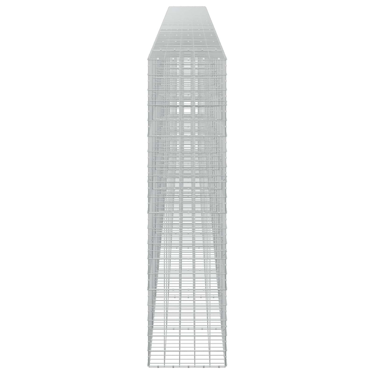 Γκαμπιόν με σύρμα 3,5 mm και πλέγμα 10x10 cm 1100x50x200 εκ - Pakobazaar