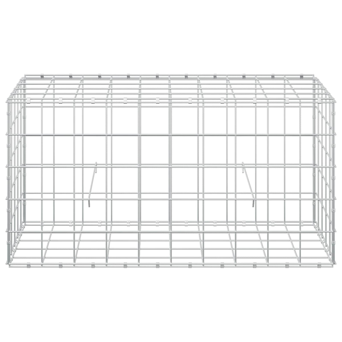 Γκαμπιόν με σύρμα 3,5 mm και πλέγμα 10x10 cm 50x100x50 εκ - Pakobazaar