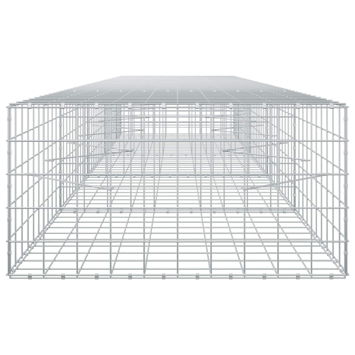 Γκαμπιόν με σύρμα 3,5 mm και πλέγμα 10x10 cm 450x100x50 εκ - Pakobazaar