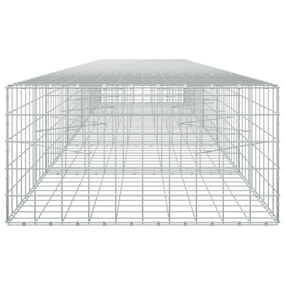 Γκαμπιόν με σύρμα 3,5 mm και πλέγμα 10x10 cm 550x100x50 εκ - Pakobazaar
