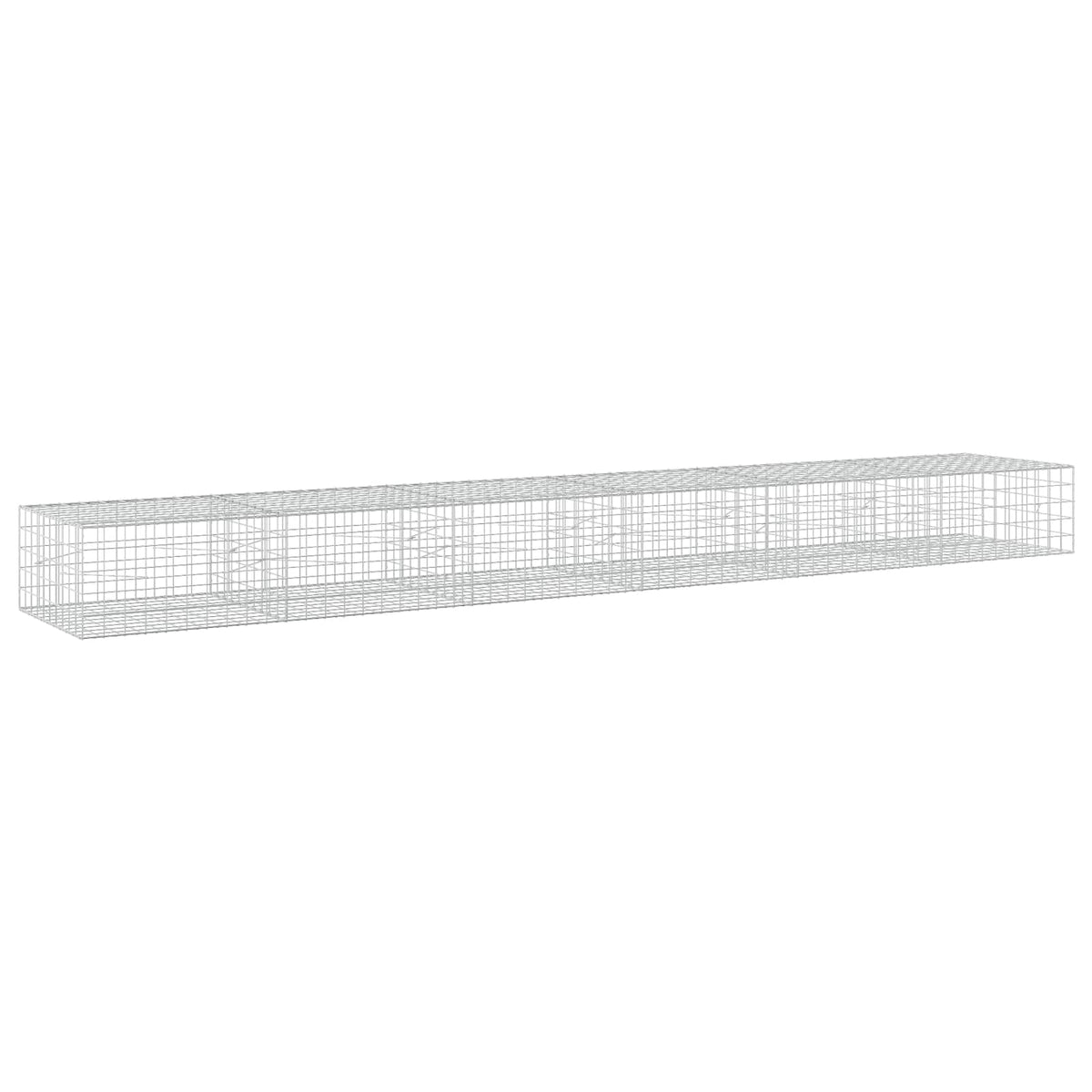 Γκαμπιόν με σύρμα 3,5 mm και πλέγμα 10x10 cm 600x100x50 εκ.