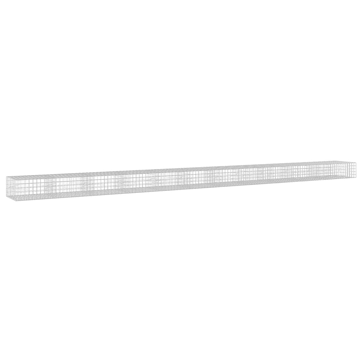 Γκαμπιόν με σύρμα 3,5 mm και πλέγμα 10x10 cm 1150x100x50 εκ. - Pakobazaar