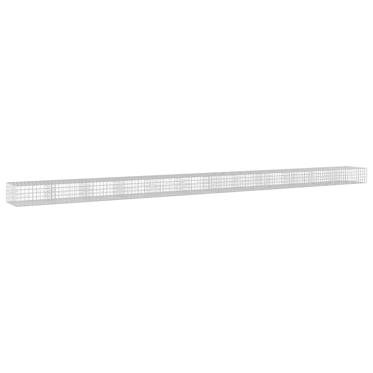 Γκαμπιόν με σύρμα 3,5 mm και πλέγμα 10x10 cm 1200x100x50 εκ - Pakobazaar
