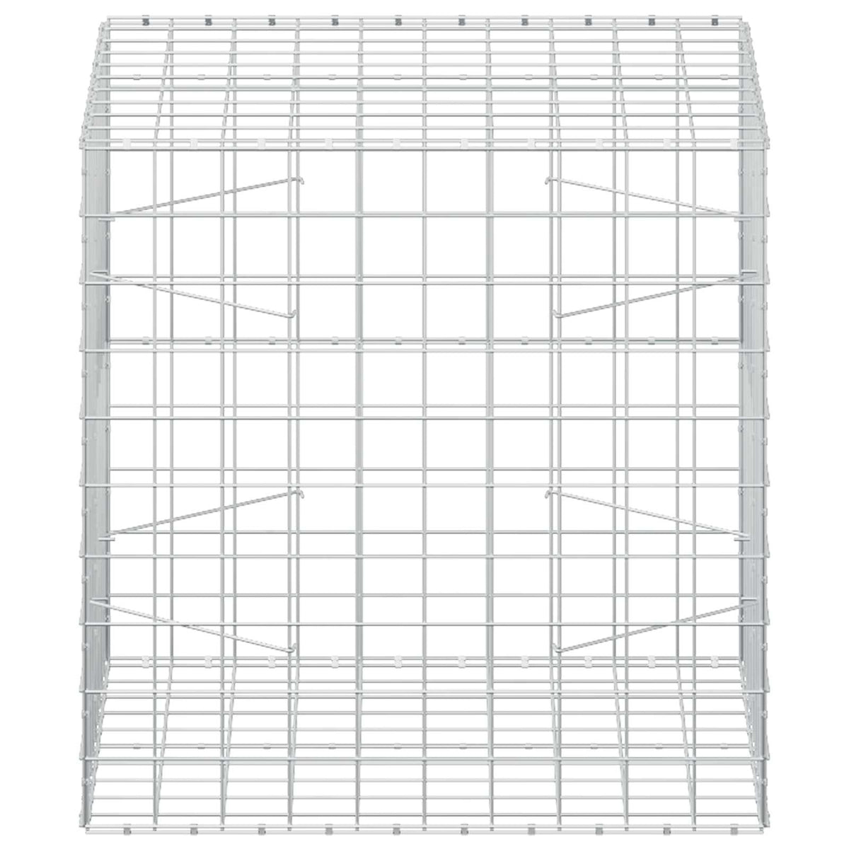 Γκαμπιόν με σύρμα 3,5 mm και πλέγμα 10x10 cm 100x100x100 εκ.
