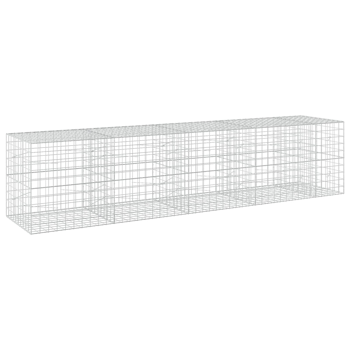 Γκαμπιόν με σύρμα 3,5 mm και πλέγμα 10x10 cm 450x100x100 εκ