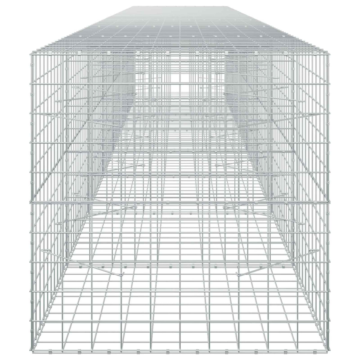 Γκαμπιόν με σύρμα 3,5 mm και πλέγμα 10x10 cm 700x100x100 εκ.