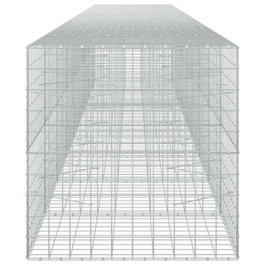 Γκαμπιόν με σύρμα 3,5 mm και πλέγμα 10x10 cm 900x100x100 εκ - Pakobazaar