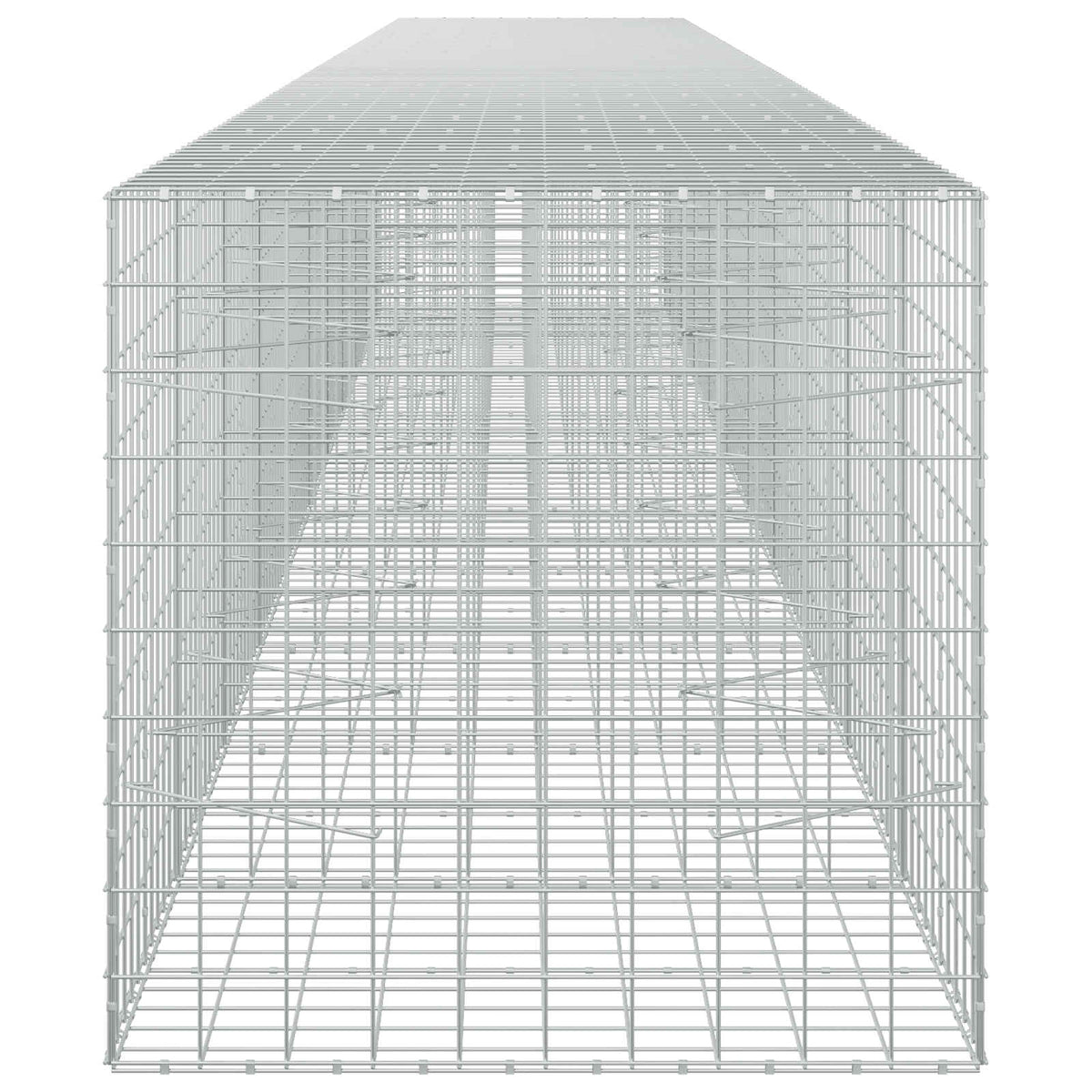 Γκαμπιόν με σύρμα 3,5 mm και πλέγμα 10x10 cm 1050x100x100 εκ - Pakobazaar