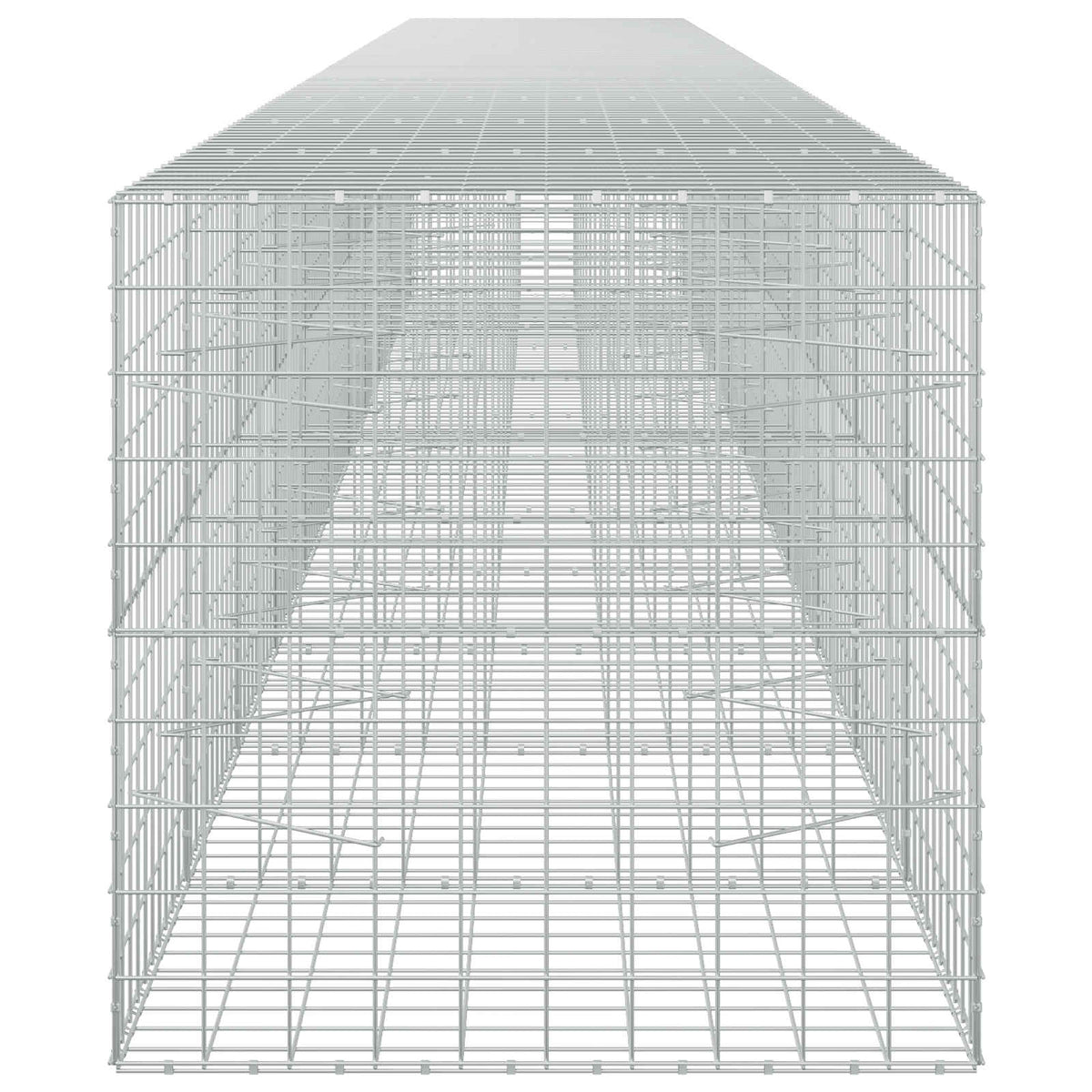 Γκαμπιόν με σύρμα 3,5 mm και πλέγμα 10x10 cm 1100x100x100 εκ - Pakobazaar