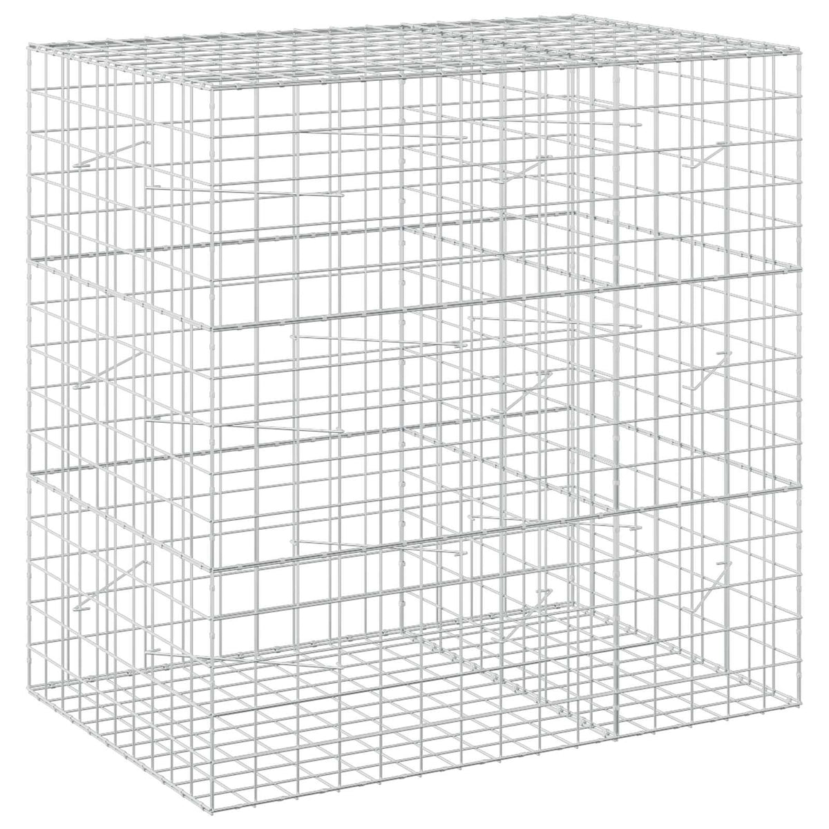 Γκαμπιόν με σύρμα 3,5 mm και πλέγμα 10x10 cm 150x100x150 εκ.