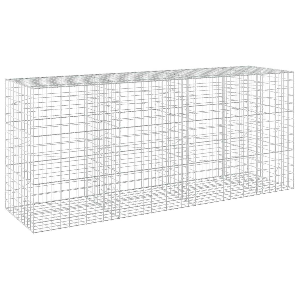 Γκαμπιόν με σύρμα 3,5 mm και πλέγμα 10x10 cm 350x100x150 εκ.