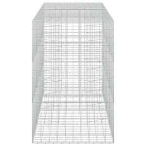 Γκαμπιόν με σύρμα 3,5 mm και πλέγμα 10x10 cm 350x100x150 εκ.