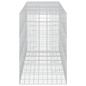 Γκαμπιόν με σύρμα 3,5 mm και πλέγμα 10x10 cm 400x100x150 εκ.
