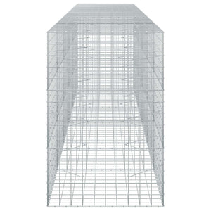 Γκαμπιόν με σύρμα 3,5 mm και πλέγμα 10x10 cm 550x100x150 εκ. - Pakobazaar