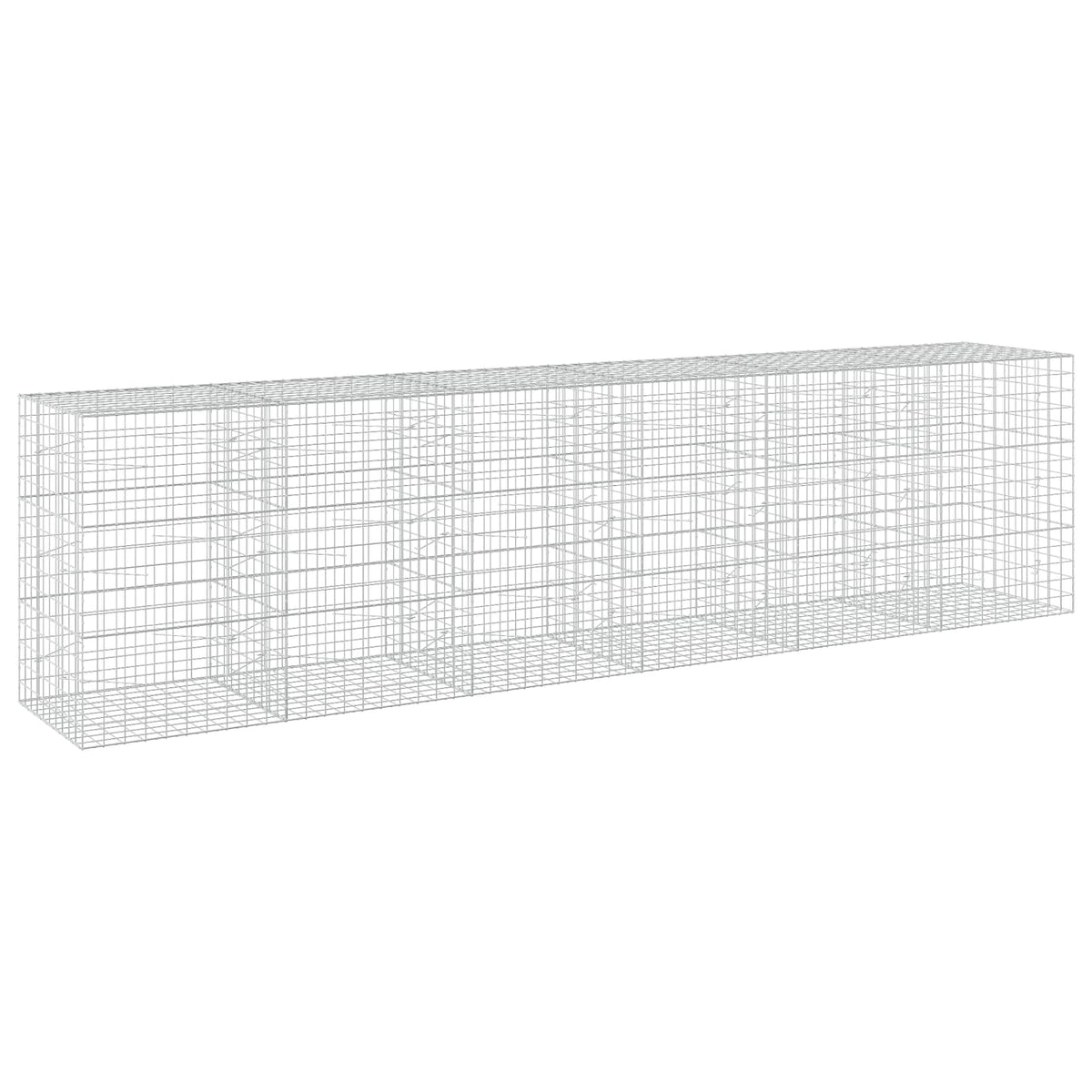 Γκαμπιόν με σύρμα 3,5 mm και πλέγμα 10x10 cm 600x100x150 εκ