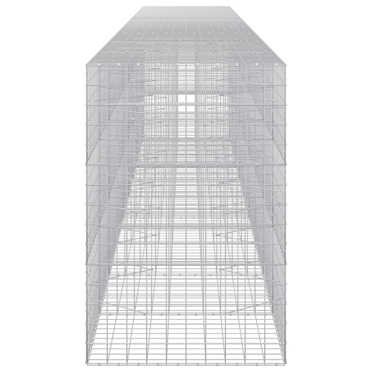 Γκαμπιόν με σύρμα 3,5 mm και πλέγμα 10x10 cm 900x100x150 εκ