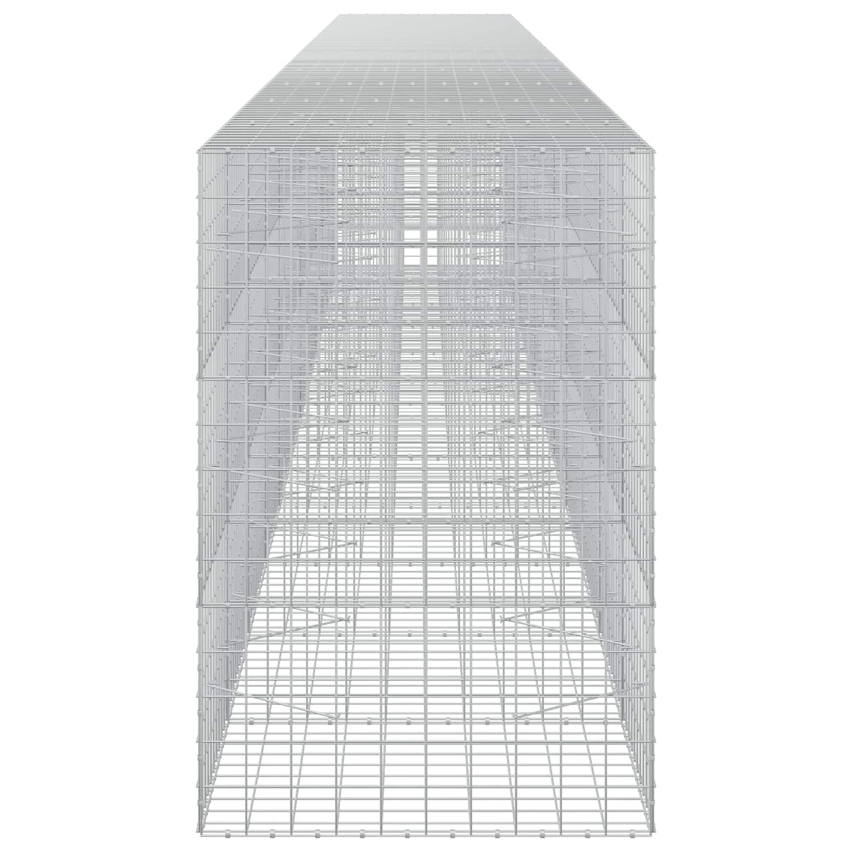 Γκαμπιόν με σύρμα 3,5 mm και πλέγμα 10x10 cm 1150x100x150 εκ. - Pakobazaar
