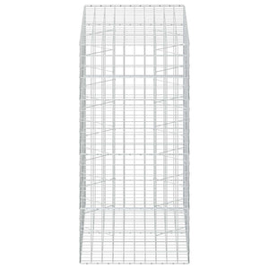 Γκαμπιόν με σύρμα 3,5 mm και πλέγμα 10x10 cm 200x100x200 εκ - Pakobazaar