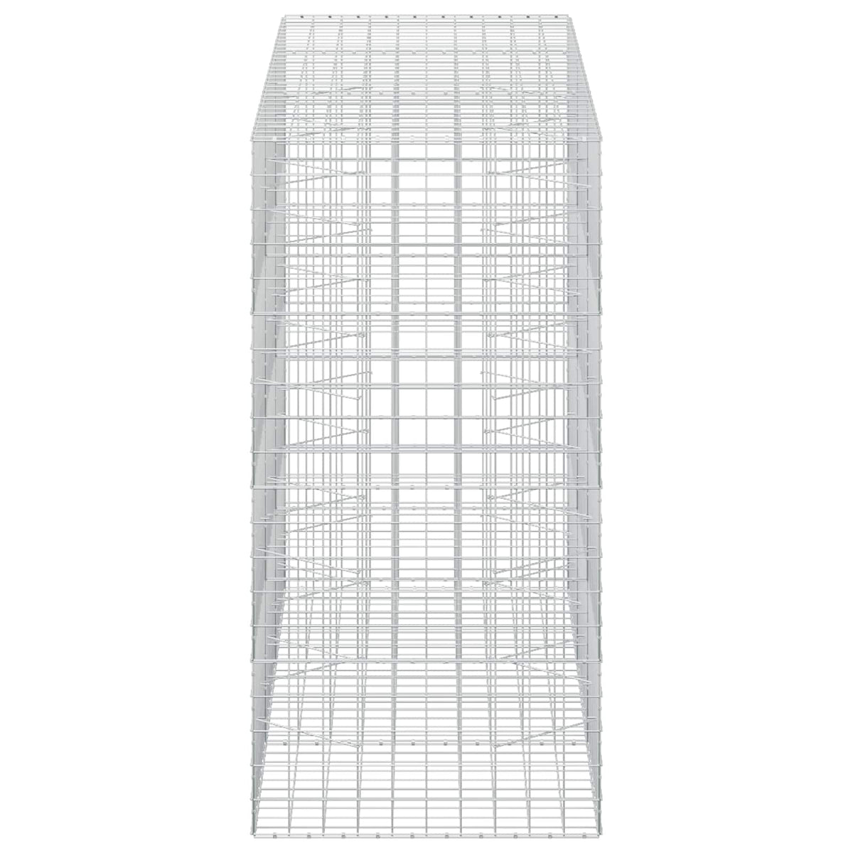 Γκαμπιόν με σύρμα 3,5 mm και πλέγμα 10x10 cm 300x100x200 εκ - Pakobazaar