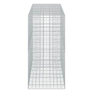 Γκαμπιόν με σύρμα 3,5 mm και πλέγμα 10x10 cm 450x100x200 εκ - Pakobazaar