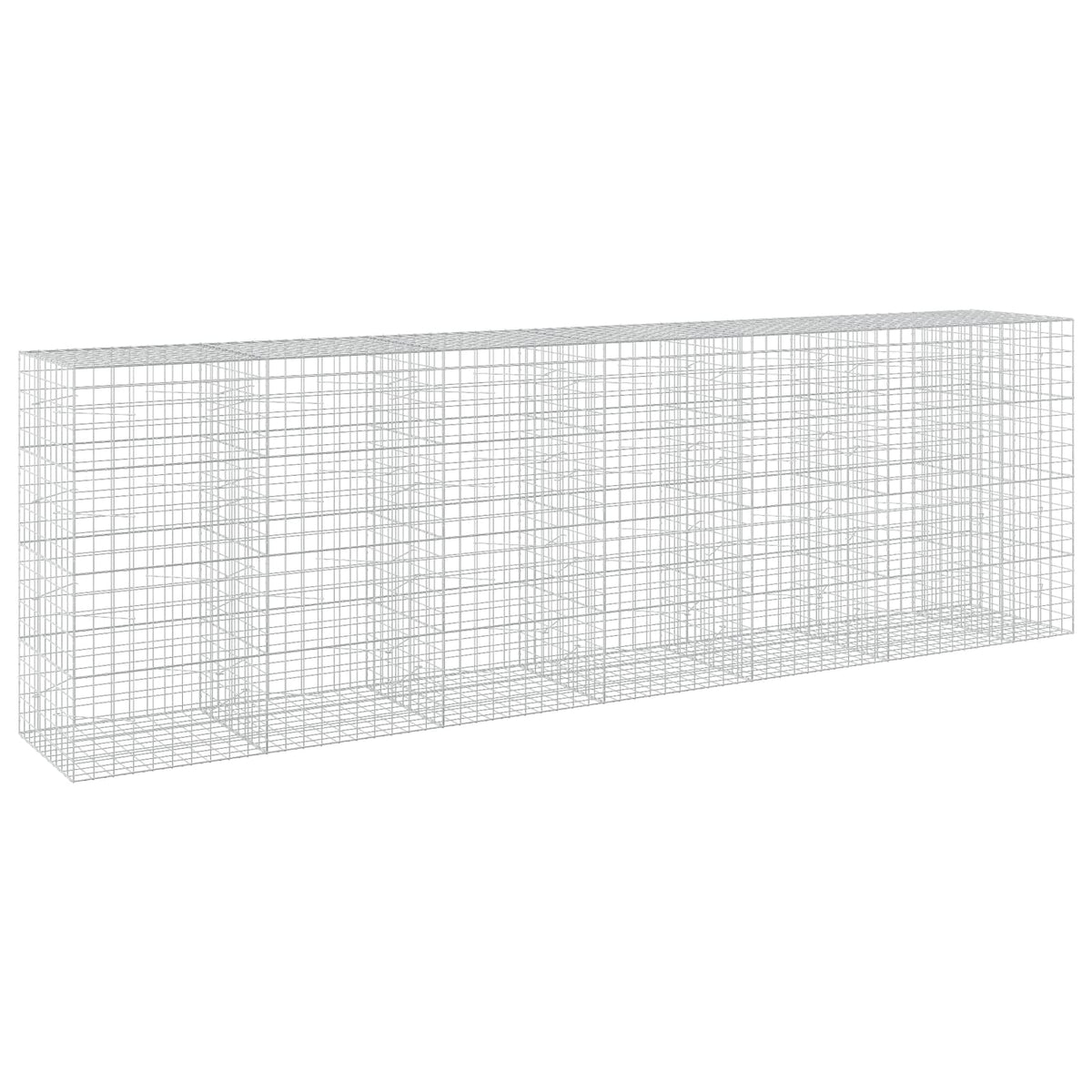 Γκαμπιόν με σύρμα 3,5 mm και πλέγμα 10x10 cm 650x100x200 εκ