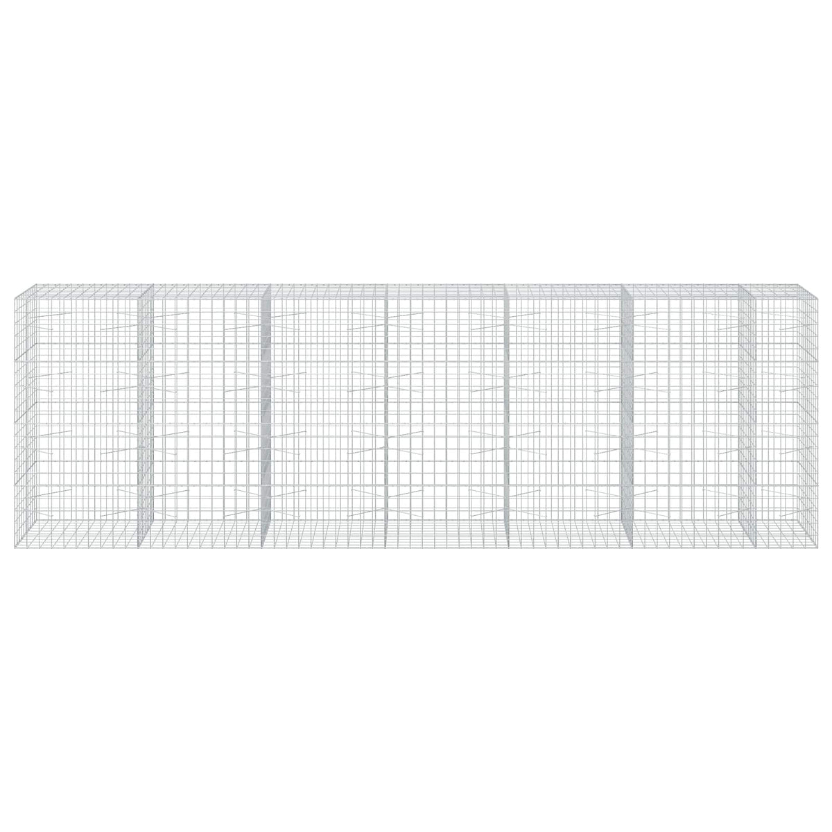 Γκαμπιόν με σύρμα 3,5 mm και πλέγμα 10x10 cm 650x100x200 εκ