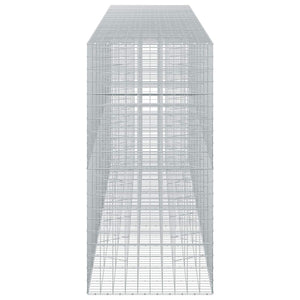 Γκαμπιόν με σύρμα 3,5 mm και πλέγμα 10x10 cm 750x100x200 εκ. - Pakobazaar