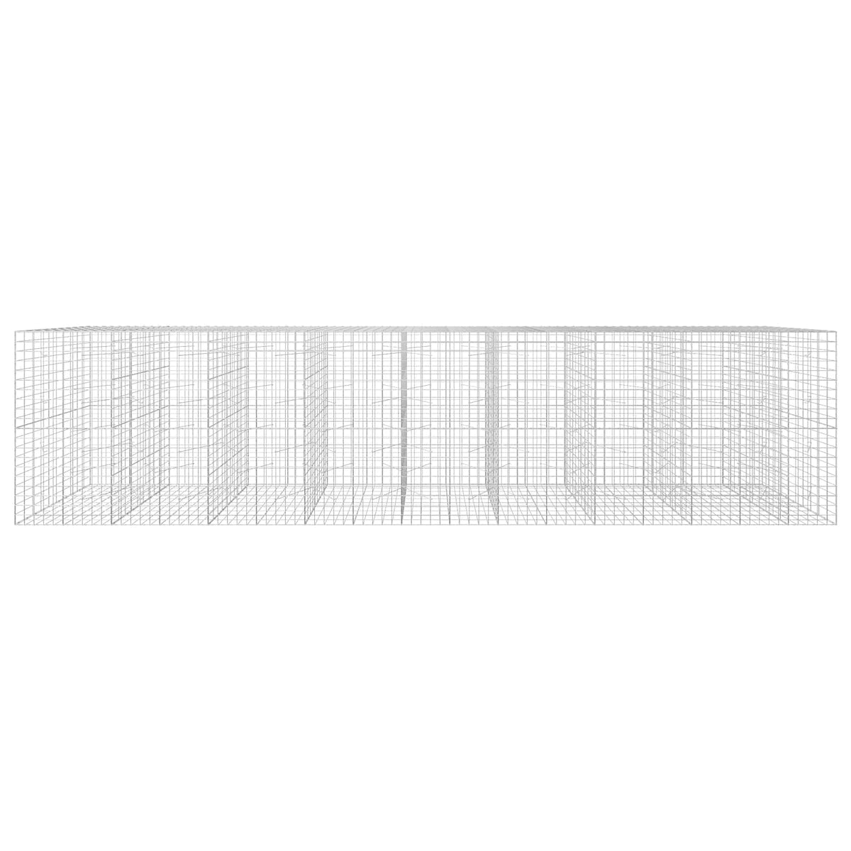 Γκαμπιόν με σύρμα 3,5 mm και πλέγμα 10x10 cm 850x100x200 εκ - Pakobazaar