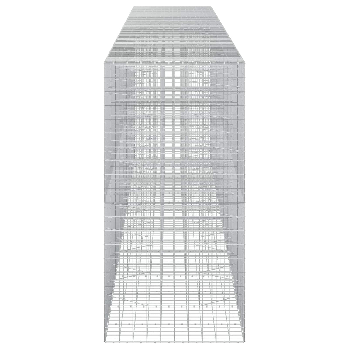 Γκαμπιόν με σύρμα 3,5 mm και πλέγμα 10x10 cm 850x100x200 εκ - Pakobazaar