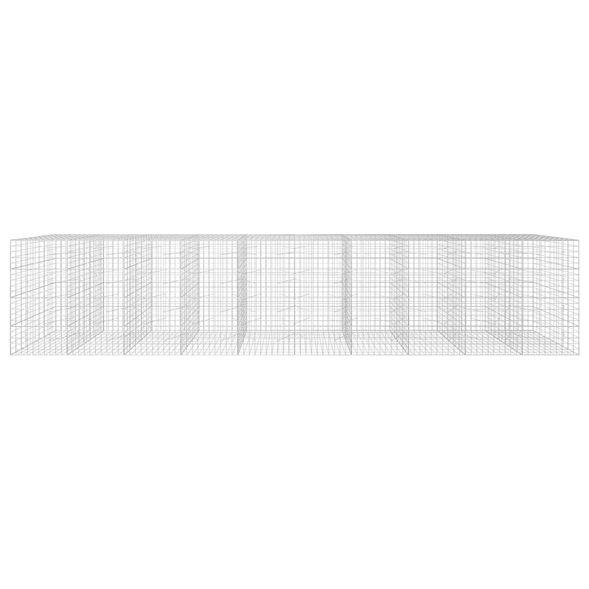 Γκαμπιόν με σύρμα 3,5 mm και πλέγμα 10x10 cm 1000x100x200 εκ