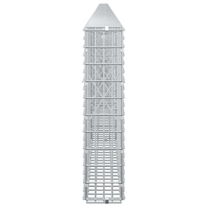 Γκαμπιόν με σύρμα 5 mm και πλέγμα 5x2,5 cm 800x10x50 εκ - Pakobazaar