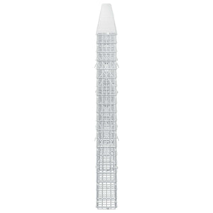 Γκαμπιόν με σύρμα 5 mm και πλέγμα 5x2,5 cm 650x10x100 εκ - Pakobazaar