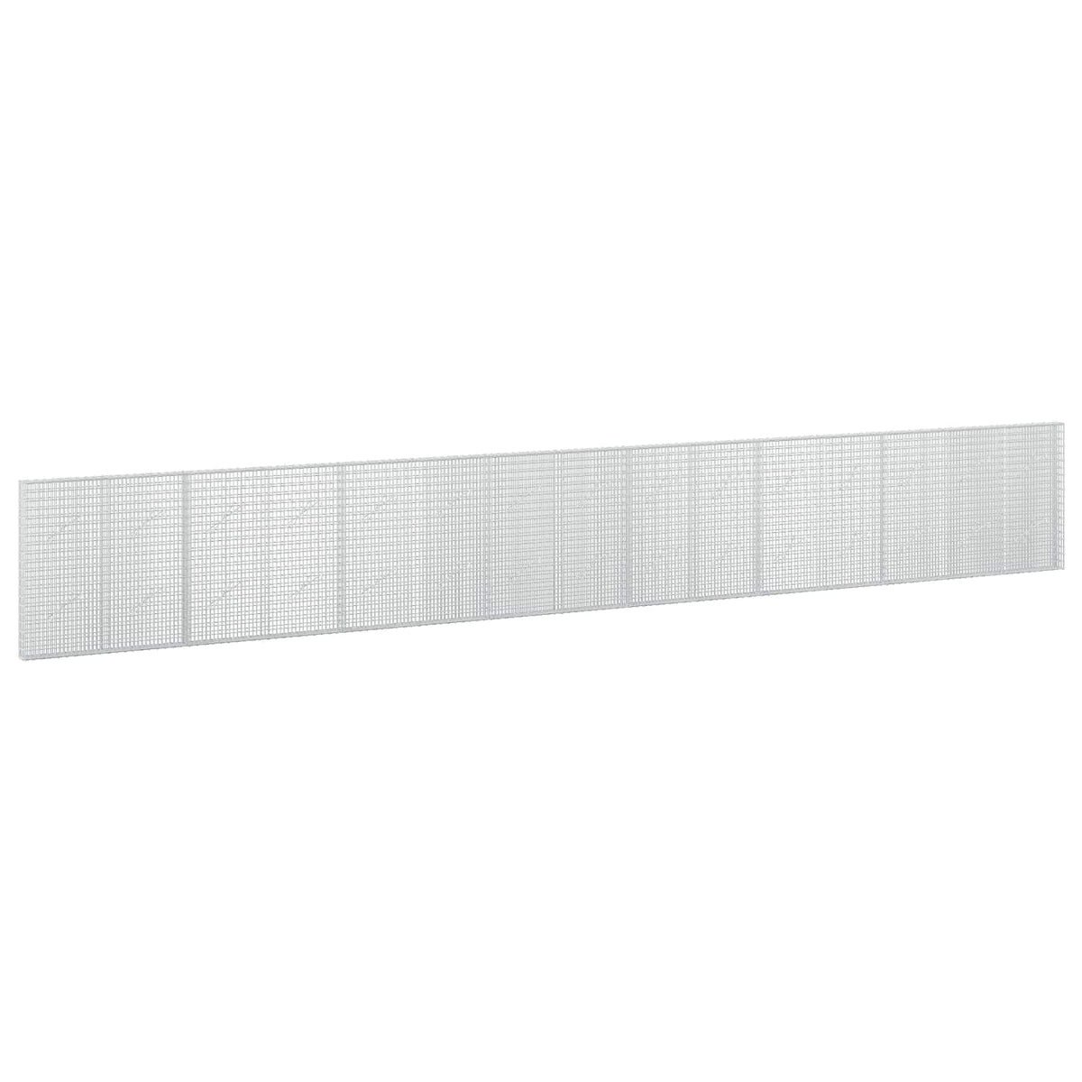 Γκαμπιόν με σύρμα 5 mm και πλέγμα 5x2,5 cm 750x10x100 εκ - Pakobazaar