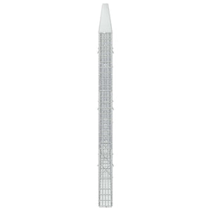 Γκαμπιόν με σύρμα 5 mm και πλέγμα 5x2,5 cm 1000x10x150 εκ - Pakobazaar