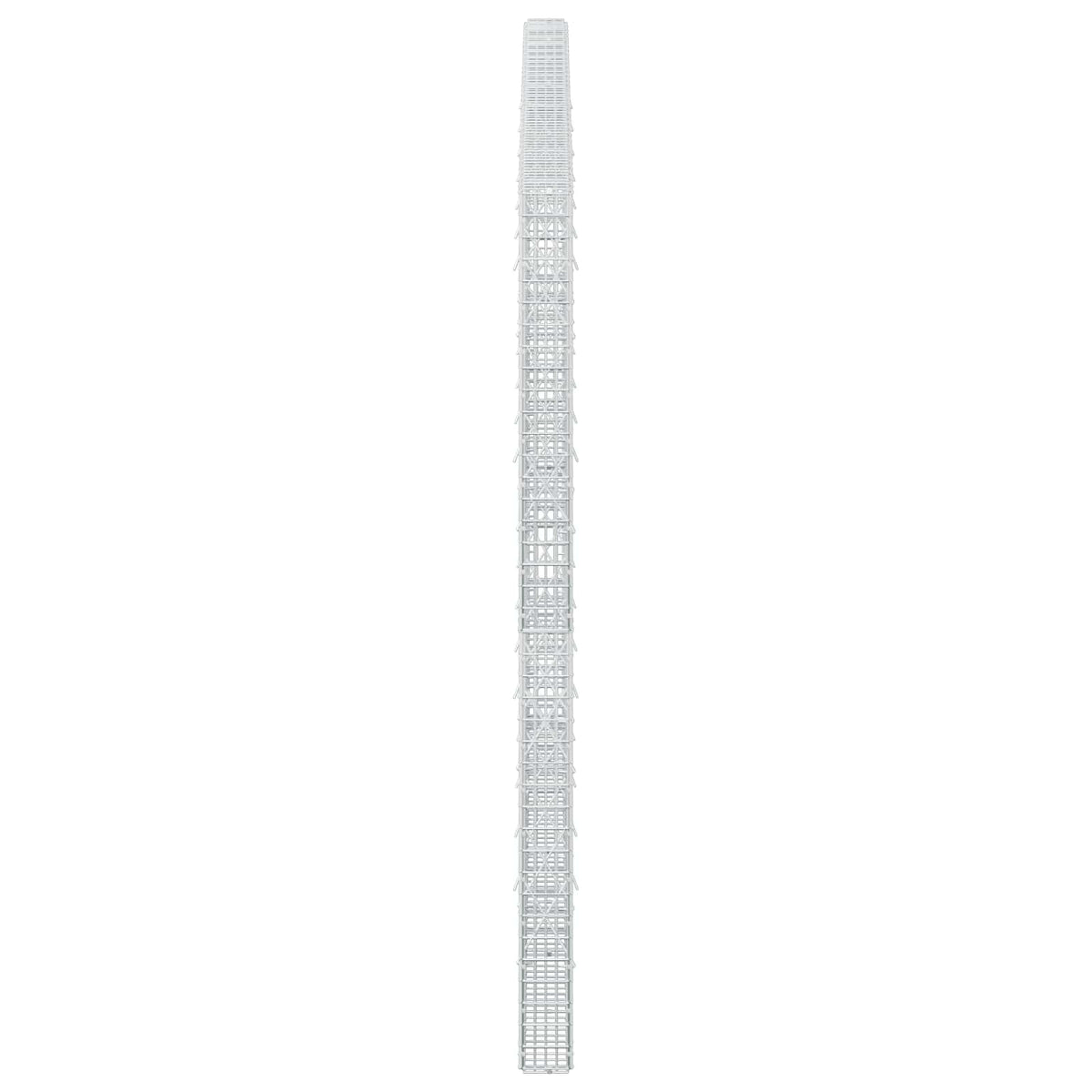 Γκαμπιόν με σύρμα 5 mm και πλέγμα 5x2,5 cm 350x10x200 εκ. - Pakobazaar