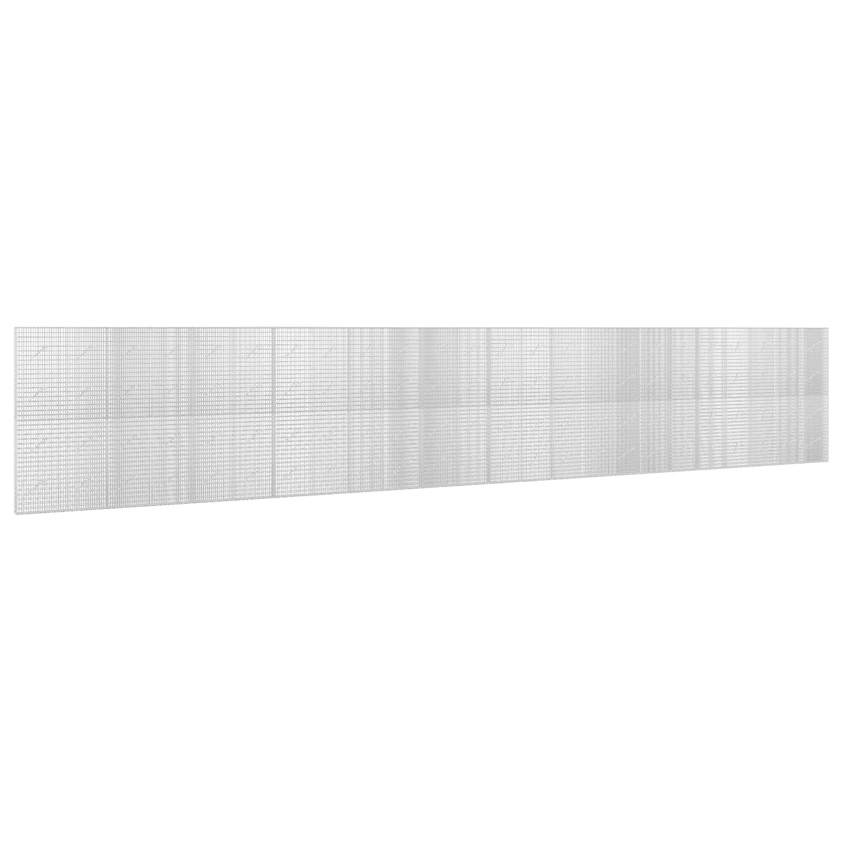 Γκαμπιόν με σύρμα 5 mm και πλέγμα 5x2,5 cm 1200x10x200 εκ