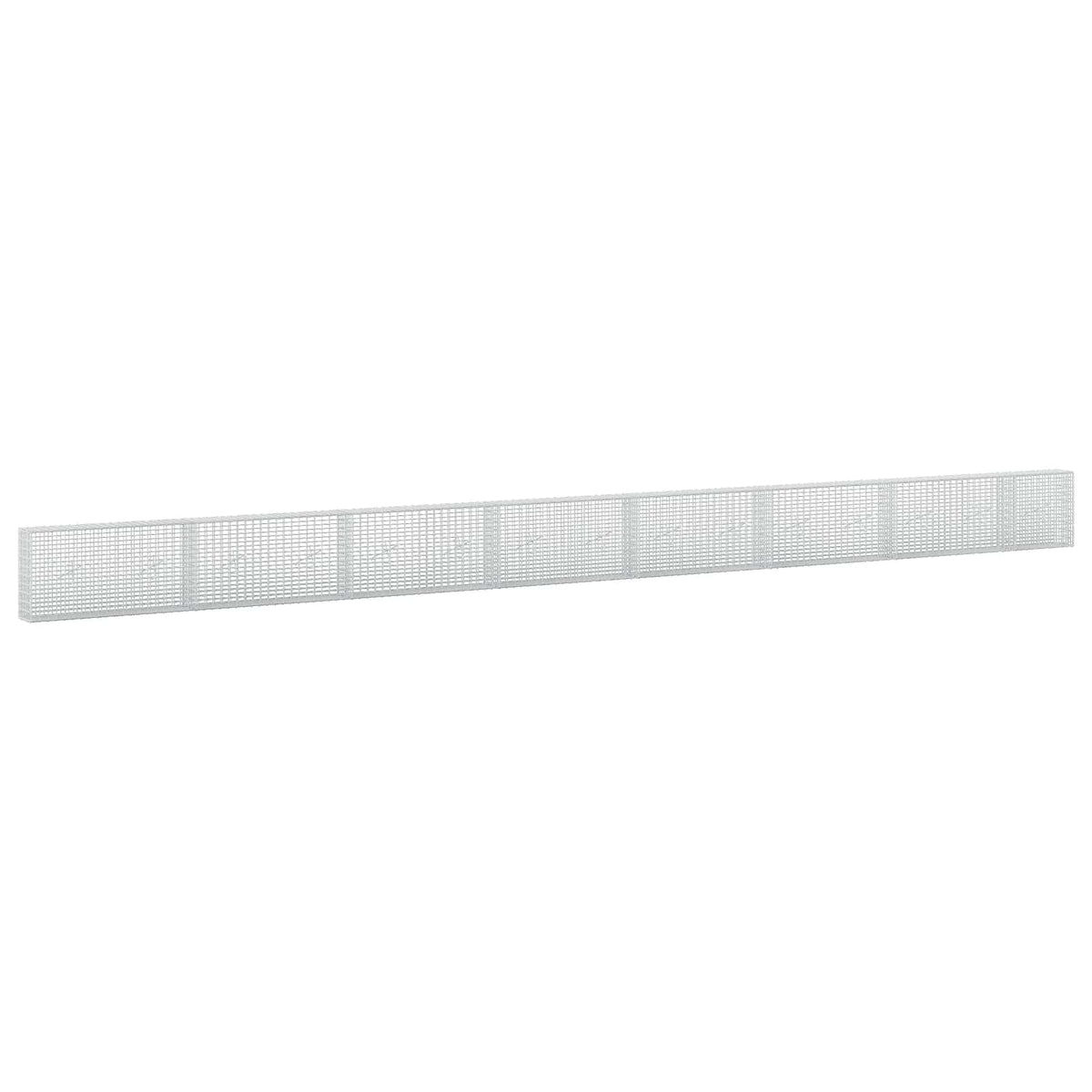 Γκαμπιόν με σύρμα 5 mm και πλέγμα 5x2,5 cm 750x20x50 εκ - Pakobazaar