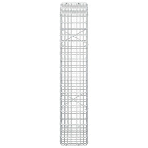Γκαμπιόν με σύρμα 5 mm και πλέγμα 5x2,5 cm 50x20x100 εκ - Pakobazaar