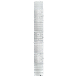 Γκαμπιόν με σύρμα 5 mm και πλέγμα 5x2,5 cm 100x20x150 εκ - Pakobazaar