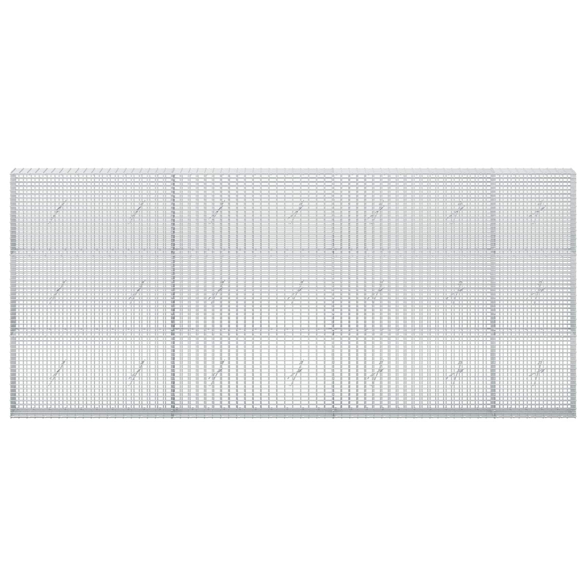 Γκαμπιόν με σύρμα 5 mm και πλέγμα 5x2,5 cm 350x20x150 εκ - Pakobazaar