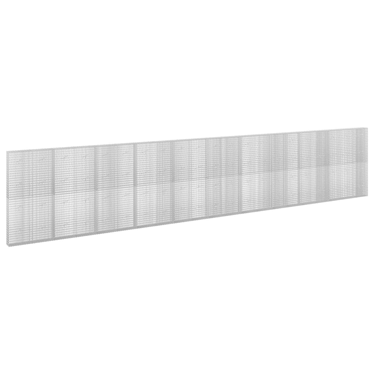 Γκαμπιόν με σύρμα 5 mm και πλέγμα 5x2,5 cm 1050x20x200 εκ - Pakobazaar