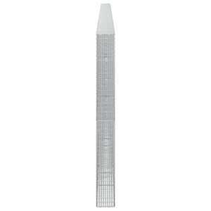Γκαμπιόν με σύρμα 5 mm και πλέγμα 5x2,5 cm 1050x20x200 εκ - Pakobazaar