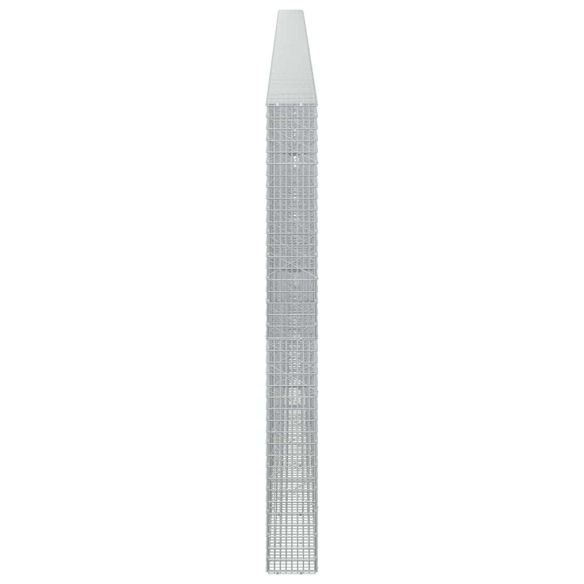 Γκαμπιόν με σύρμα 5 mm και πλέγμα 5x2,5 cm 1100x20x200 εκ - Pakobazaar