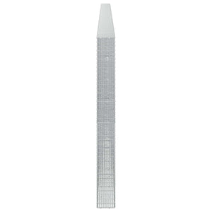 Γκαμπιόν με σύρμα 5 mm και πλέγμα 5x2,5 cm 1100x20x200 εκ - Pakobazaar