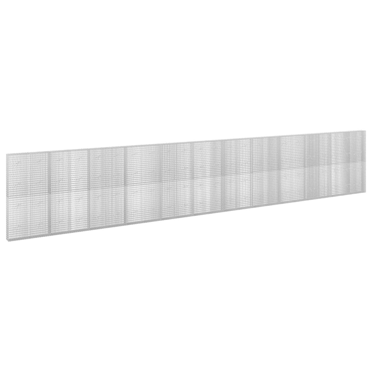 Γκαμπιόν με σύρμα 5 mm και πλέγμα 5x2,5 cm 1150x20x200 εκ - Pakobazaar