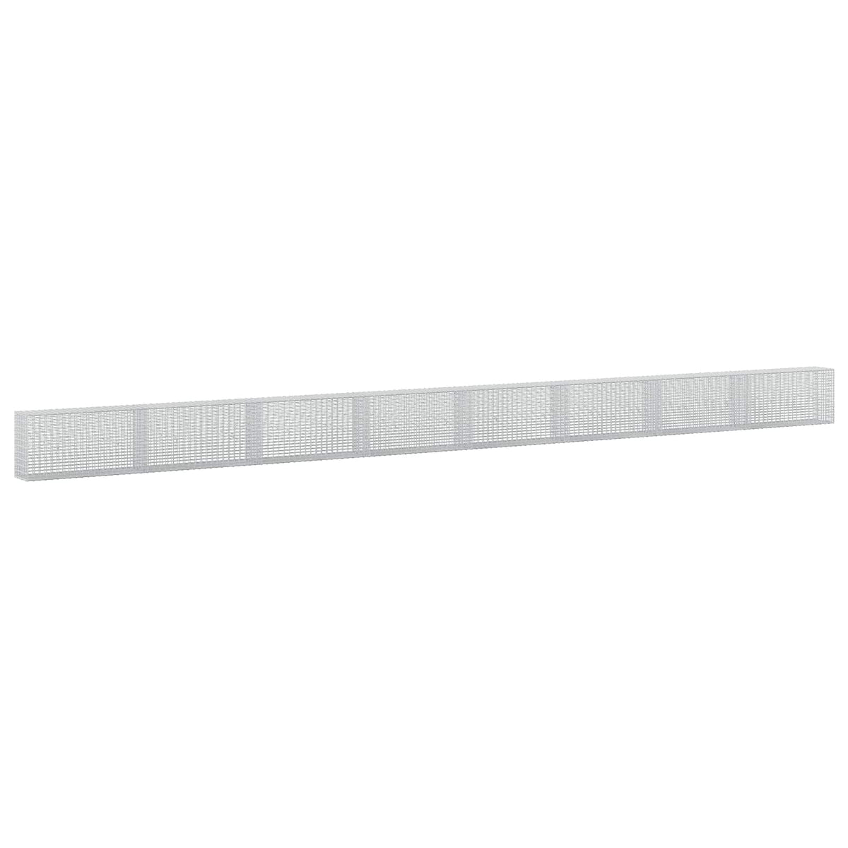 Γκαμπιόν με σύρμα 5 mm και πλέγμα 5x2,5 cm 800x30x50 εκ - Pakobazaar