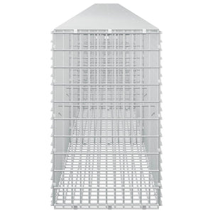 Γκαμπιόν με σύρμα 5 mm και πλέγμα 5x2,5 cm 800x30x50 εκ - Pakobazaar