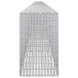 Γκαμπιόν με σύρμα 5 mm και πλέγμα 5x2,5 cm 1000x30x50 εκ - Pakobazaar